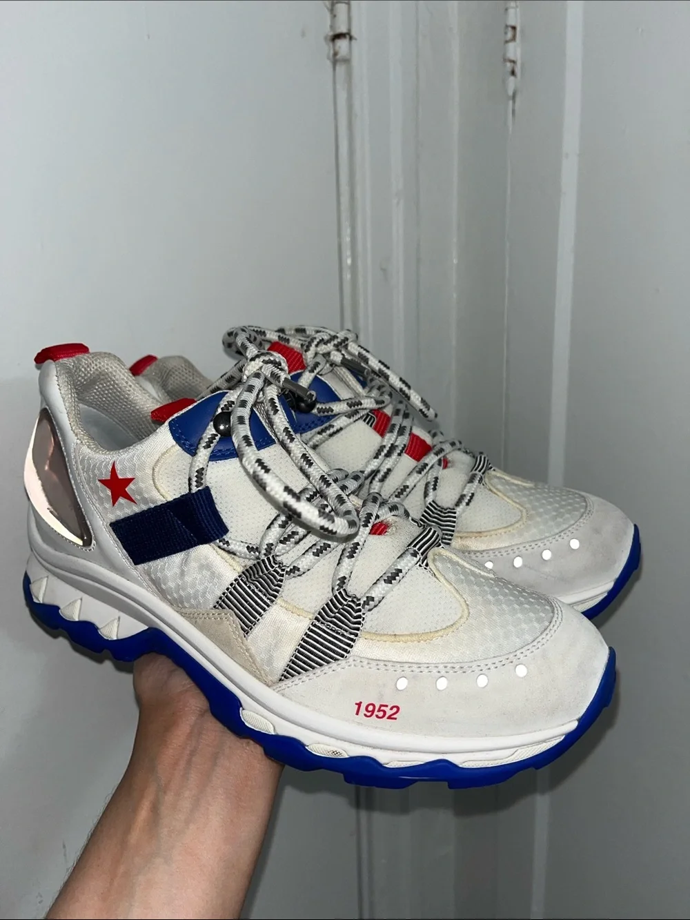 Givenchy White 1952 Star Trainer Sneakers